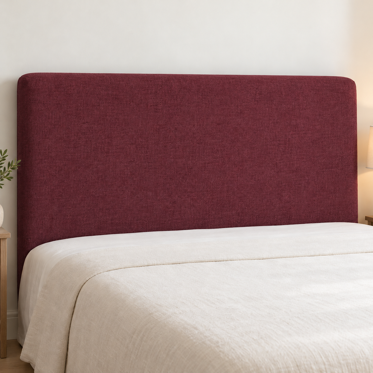 Bed Headboard Cover – Maroon